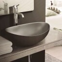 Bathco Begursa Toppmontert Servant 46x32x17 cm, uten overløp, Støpejern