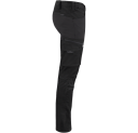 Texstar FP371990032DM Servicebukse med stretch, svart 38/32
