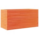  Plantekasse voksbrun 90x40x46 cm heltre furu