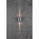 Nordlux - Canto 2 Vegglampe Stainless Steel
