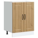  Vask underskap Lucca artisan eik konstruert tre 8721158420329