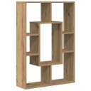 Bokhylle artisan eik 63x20x90 cm konstruert tre