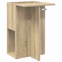 vidaXL Avlastningsbord Sonoma eik 35 x 40 x 55 cm Konstruert tre