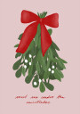 Kiss by Mistletoe Plakat Plakat / 40x50cm
