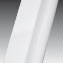 Novellini Zephyros 2.0 FH fastvegg, 117-120 cm, klart glass, hvit matt profil