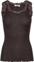 Rosemunde Rwburlington Wool Sl Lace Top   MOLE   XL