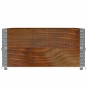 Plantekasse brun 120x80 cm heltre furu