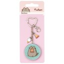 Pusheen Nøkkelring Mini Charms Pizza