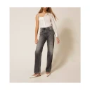 Twinset Dame Jeans Grå W27,