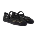 Tory Burch Dame Sko Svart 36 EU,