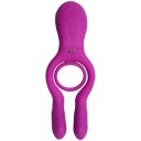 baseks Dual Fun Par Penisring      - Lilla