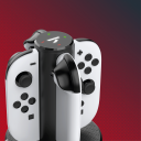 Stealth Quad Magnetisk Ladestasjon til Nintendo Switch 2