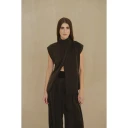 Cortana Dame Topper Brun L,
