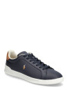 Polo Ralph Lauren Heritage Court Ii Leather Sneaker   Navy   38.5