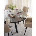 Rowico Home   Spisebord Fred Ø 160 cm   Brun