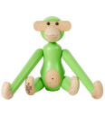 Kay Bojesen Mini Apekatt 9,5 cm Lys Grønn Trefigur