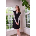 RUE de Femme Dame Kjoler Svart L,