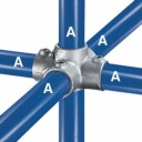 5/4" kryss med fire hylser KEE CLAMP