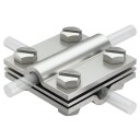 Obo Bettermann 5312418 Koblingsklemme med mellomplate Jording & lynavledere