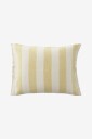 Ellos Home   Putevar Candice Block Stripe i vasket lin   Flerfarget