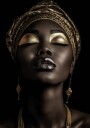 African Golden Beauty Plakat Plakat / 21x30cm