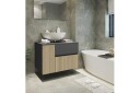 Tvättställsskåp & kommod Loft24 Wisla Tvättställsskåp 80 cm Natur  