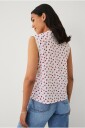 Ellos Collection   Bluse med blondedetaljer   Hvit
