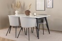 Venture Home Spisebord Jimmy med 4 stk Berit Spisestol  