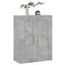  Veggskap betonggrå 69,5x34x90 cm konstruert tre 8720845950170