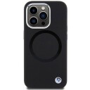 BMW iPhone 15 Pro MagSafe Silikondeksel - Svart