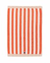 Lexington Blokkstripete Håndkle Peach Melon 100x150cm