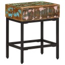 vidaXL Sidebord 40x30x51 cm gjenvunnet heltre