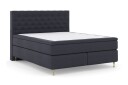 Select No 4 Kontinentalseng 180x200 Fast/Medium Blå/Gullben