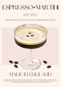 “Coffee Delight” Poster Plakat / 50x70cm