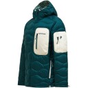 Peak Performance Helium Utility Down Hood Dunjakke Herre Grønn M