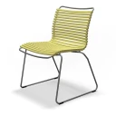 Houe Click Dining chair without armrest Lemon zest. Frame: Grey