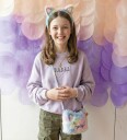 Great Pretenders Kostymer - Hårbånd - Furry Kitty - Rainbow - Great Pretenders - OneSize - Kostymer - Rosa