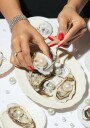 Oyster & Pearls No 01 Poster Plakat / 50x70cm