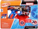 Nerf Marvel Captain America blaster med 10 Elite darts