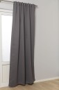 SK Home Gardin 130x160cm Blackout   Mørk grå Grå