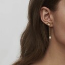 Julie Sandlau Tasha Øredobber 22 kt. Gullbelagt sølv HKS704GDWHPLCZ - Dame - 925 sterling silver