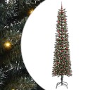  Kunstig juletre grønn 58 x 58 x 240 cm PVC og plast og stål