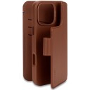 Decoded Lommeboketuier i Lær med MagSafe for iPhone 16 Pro Max - Tan