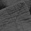 byNORD Magnhild polstret sengeteppe 280x280 cm Coal