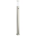 vidaXL Pullertlampe med sensor 110 cm rustfritt stål IP44