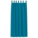  Gardiner med gardiner 2 pcs Turkis Polyester