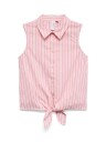 Vero Moda Girl Friba Skjorte Regular Fit Pink A Boo Coral Paradise (122 / 7 år)
