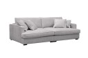 Rossita Lyx 3 seters ekstra dyp sofa i chenille   Grå