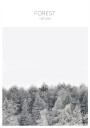 Frosted Tranquility Plakat Plakat / 50x70cm
