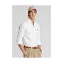 Polo Ralph Lauren Custom Fit Garment-Dyed Oxford Shirt - White - XXL